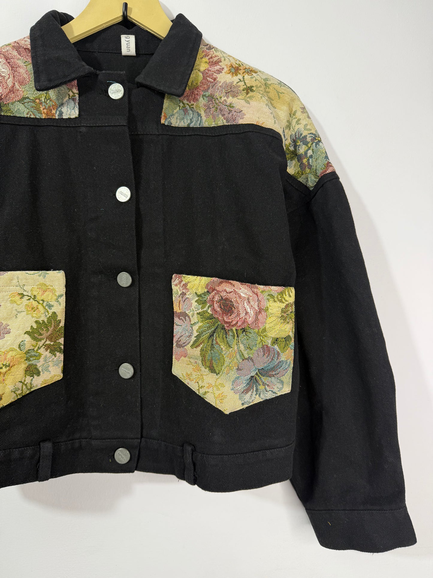 Customised Tapestry patchDenim Jacket