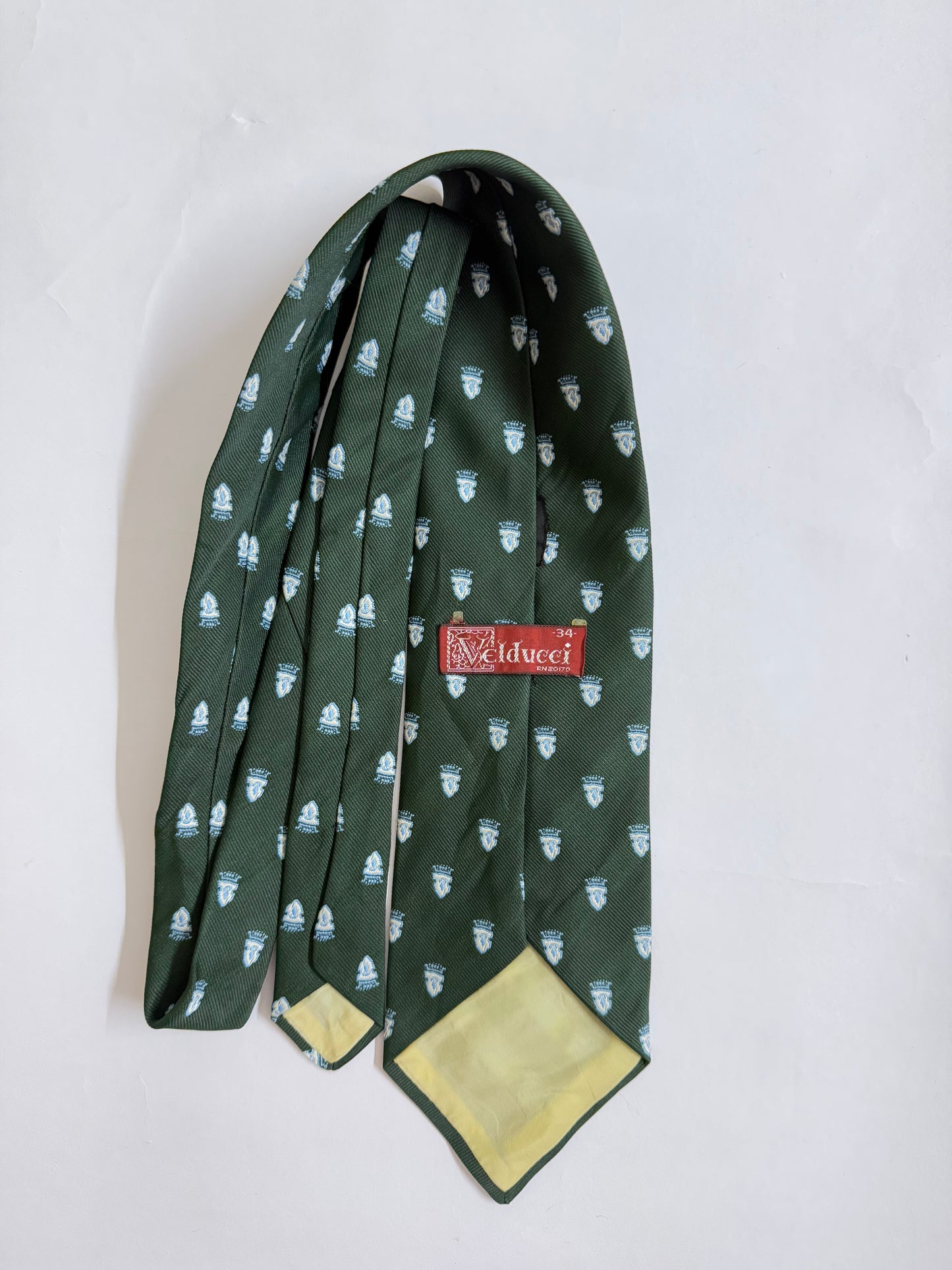 Velducci Vintage silk tie