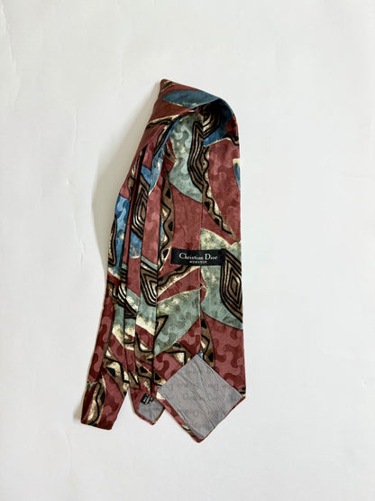 Christian Dior Vintage Silk Tie