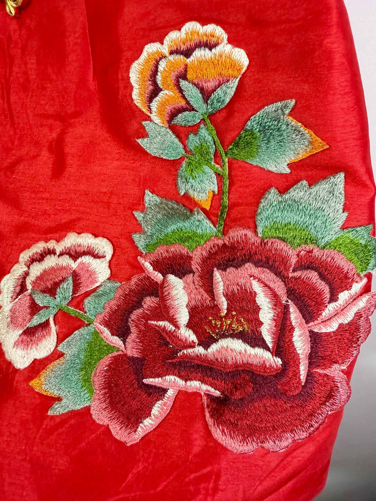 Silk Embroidered Vest