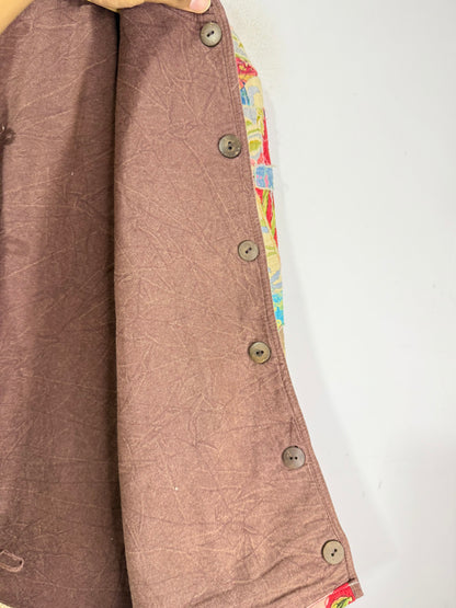 COTTON QUILTED PATCHWORK REVERSIBLE Vintage Jacket