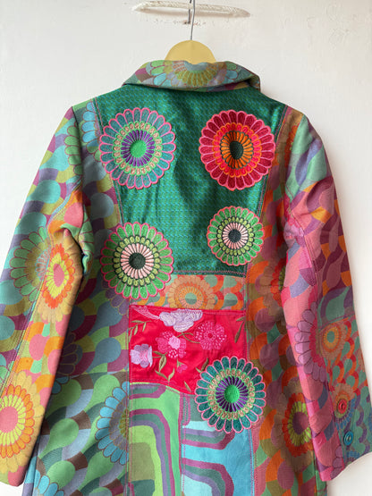Jacquard Long vintage Jacket
