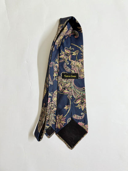 Salem Town  Vintage Silk Tie