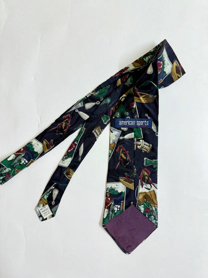 American Sports Vintage Silk Tie