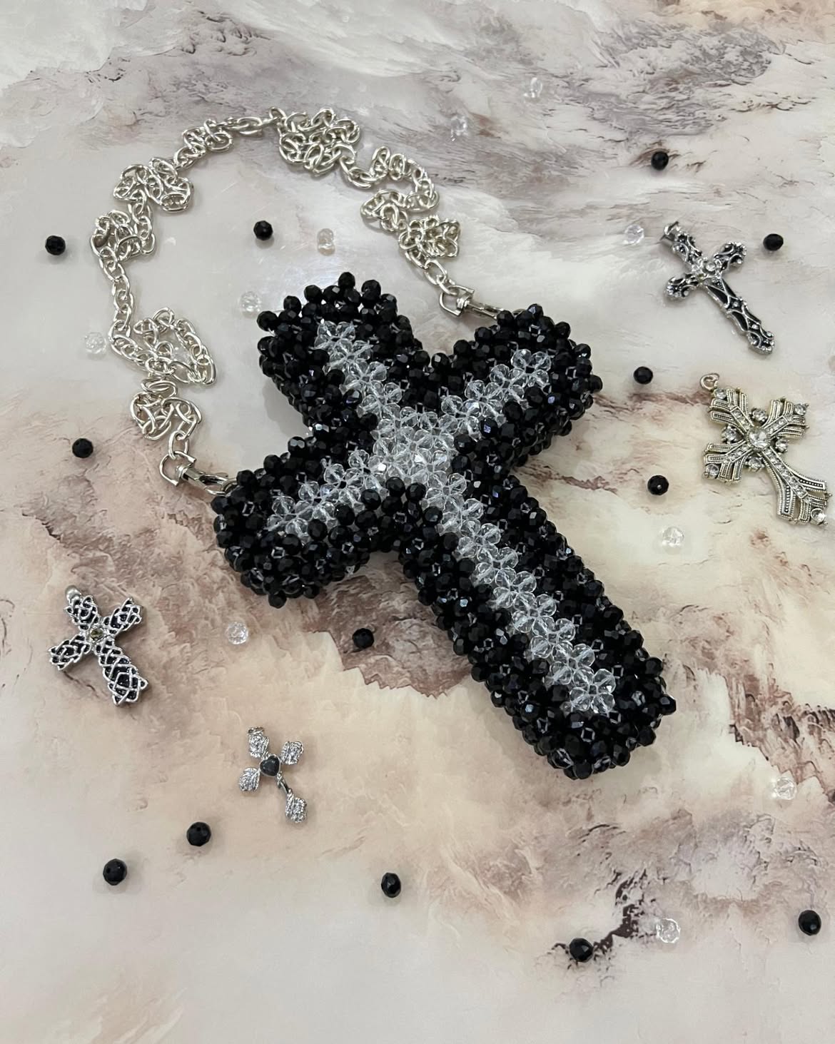 Crystal mini cross bag