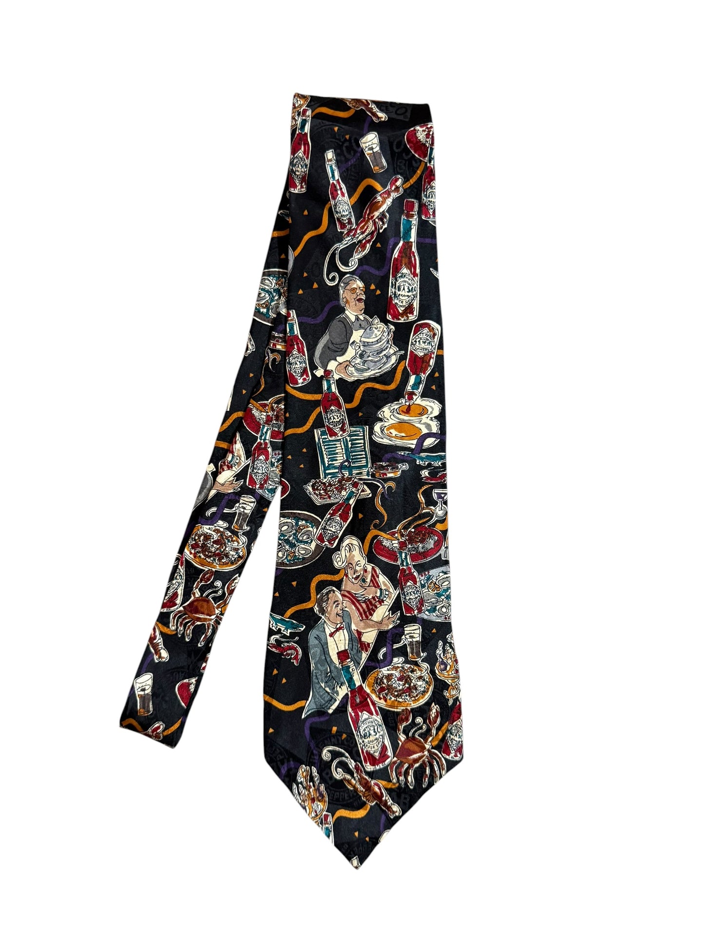 Tabasco Vintage Silk Tie