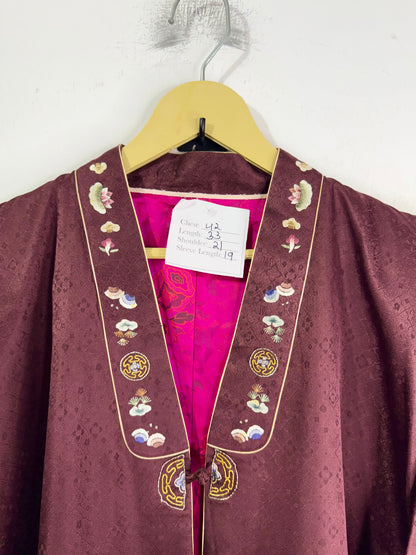 Hanbok Silk Vintage Jacket