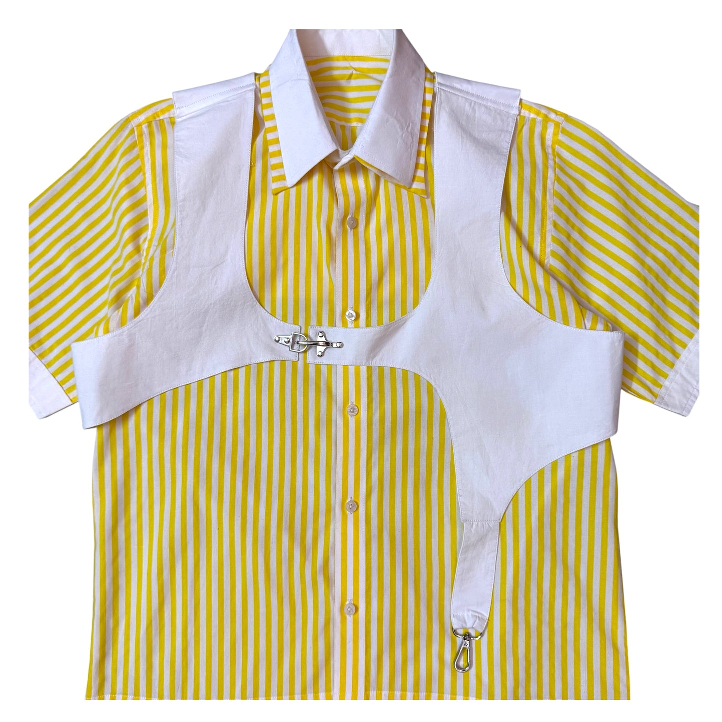 Yellow Cotton vest 100% Cotton Shirt