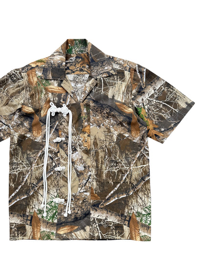 Cheongsam Real Tree 100% Cotton Shirt