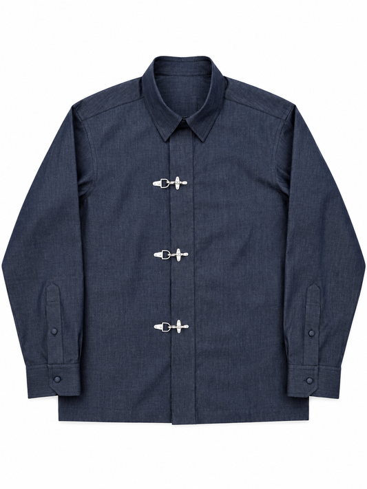Silver Lock Cotton Shirt