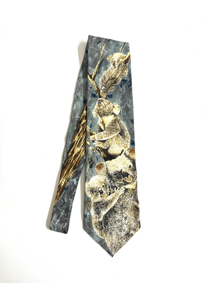 Endangered Species Vintage Silk Tie