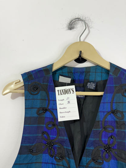 Embroidered Vest