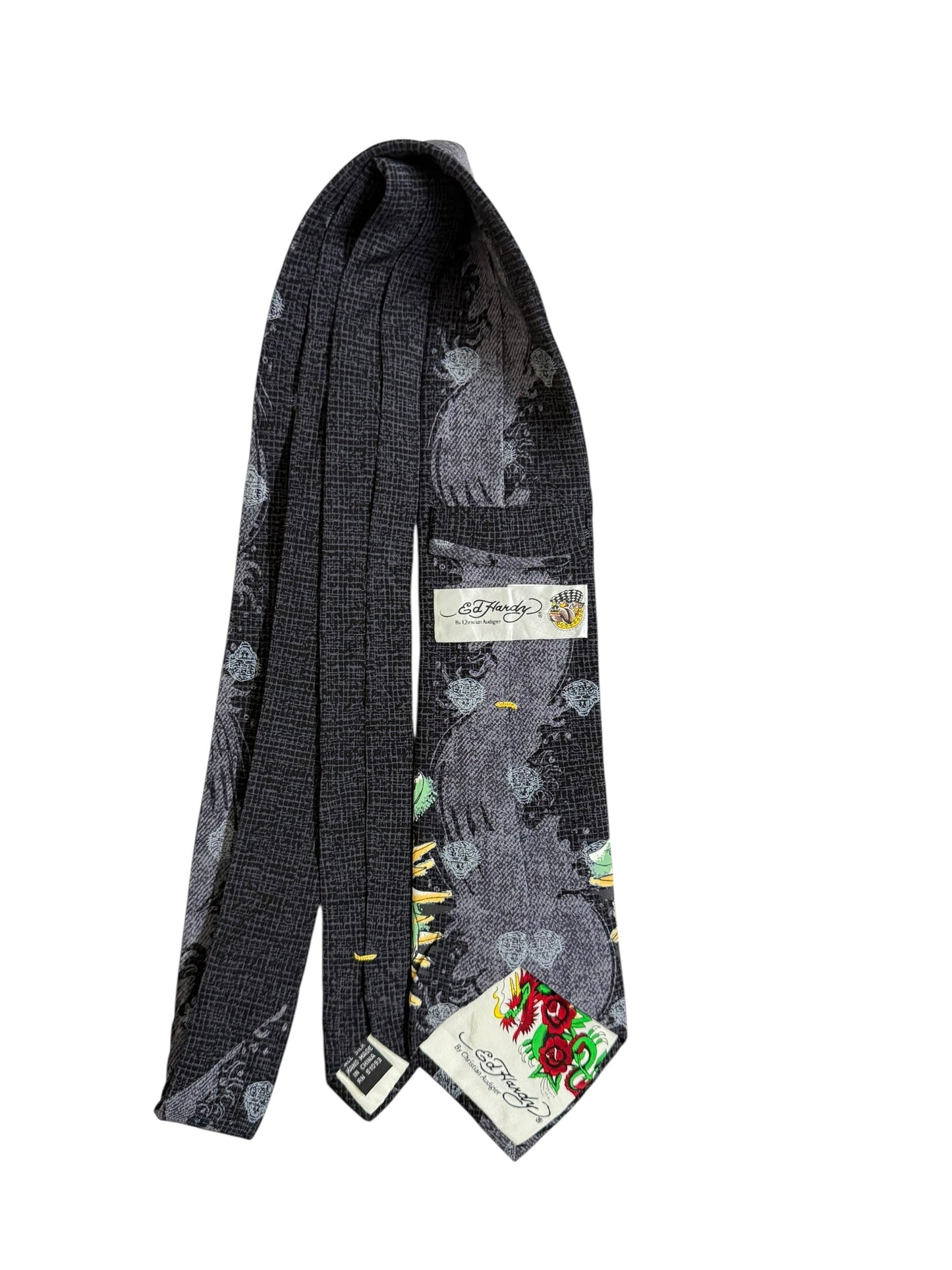 Ed Hardy Vintage Silk Tie