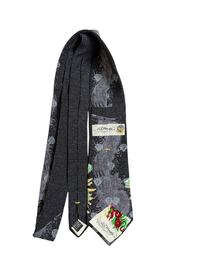 Ed Hardy Vintage Silk Tie