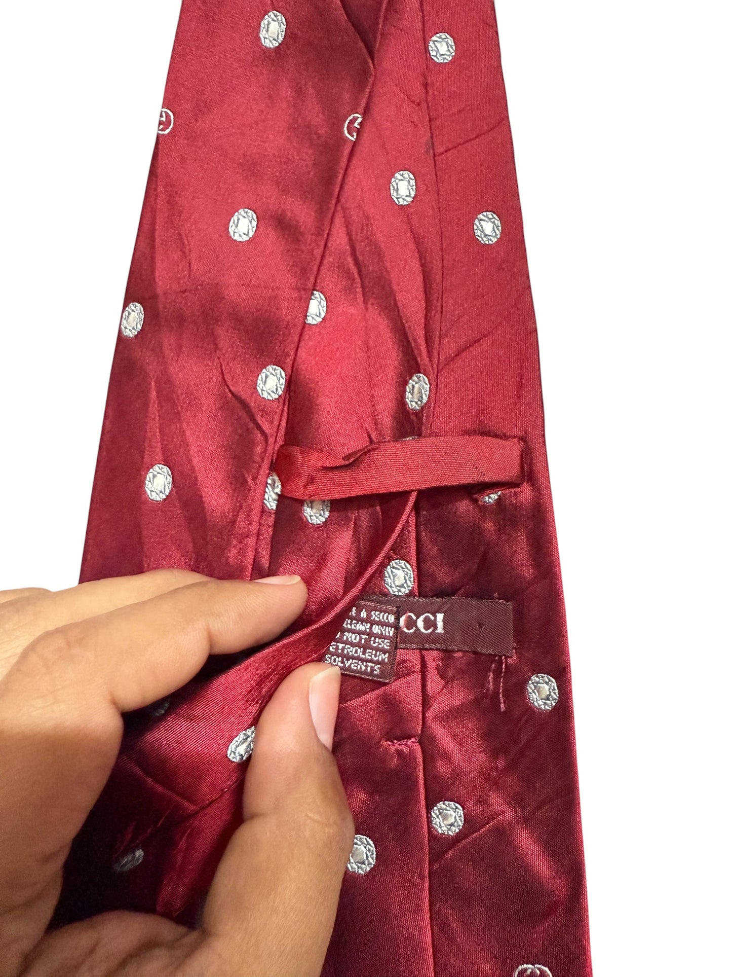 Gucci  Vintage Silk Tie