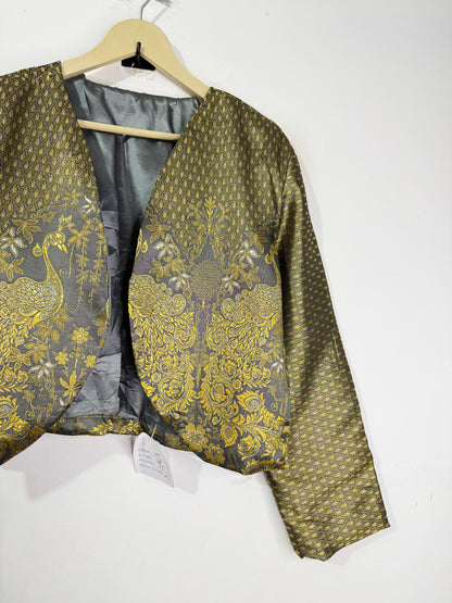 2D Printed Vintage Jacket