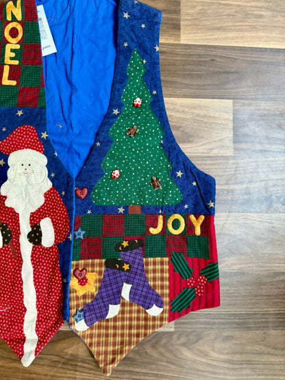 Christmas Print vest