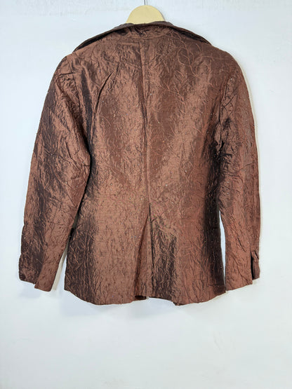 Silk embroidered Jacket