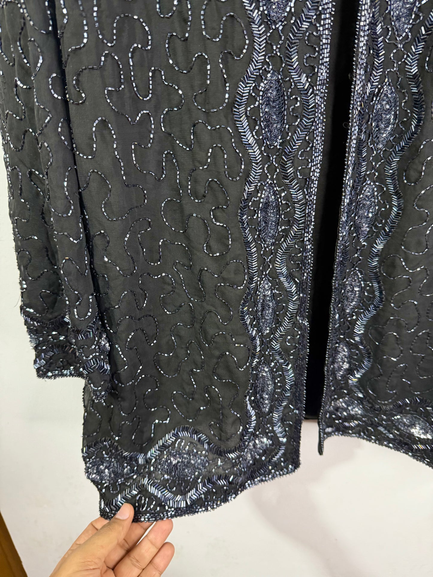 Net embroidered Vintage Jacket