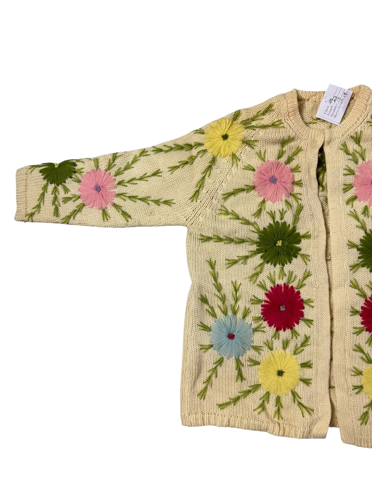FLORAL Woolen Sweater