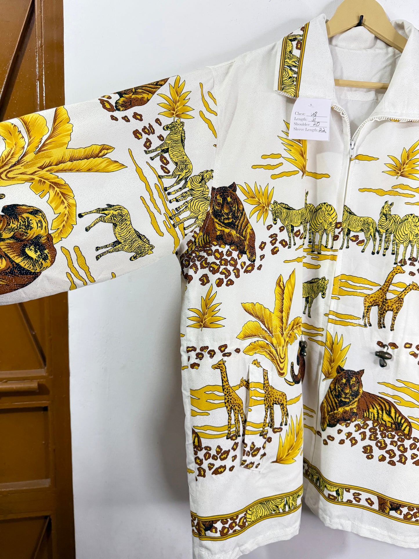 Jungle Print Vintage Jacket