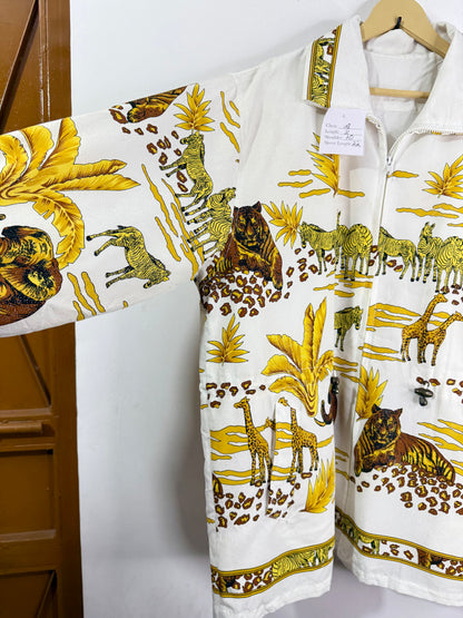 Jungle Print Vintage Jacket
