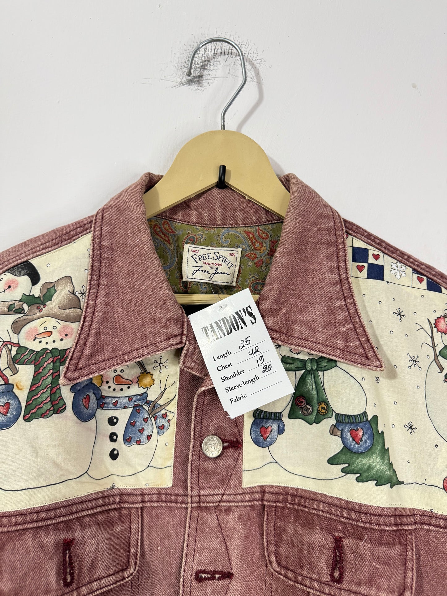 Customised  patch Denim Jacket