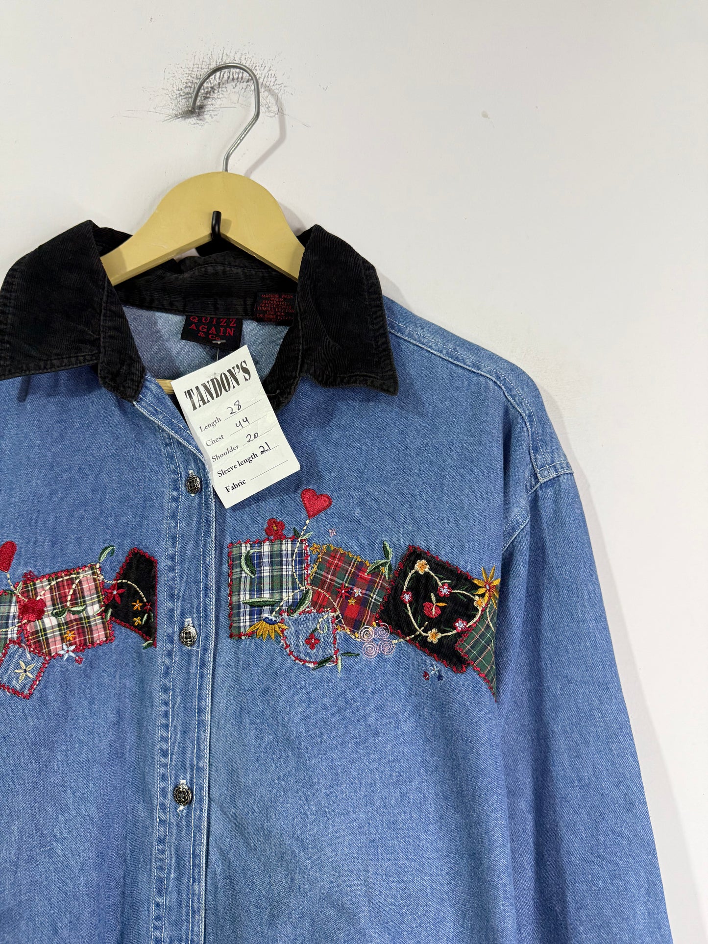 Quizz Denim Shirt