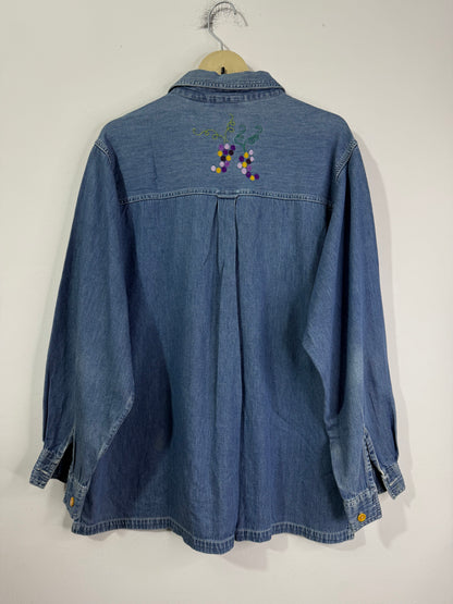 Silver Threads Denim Shirt