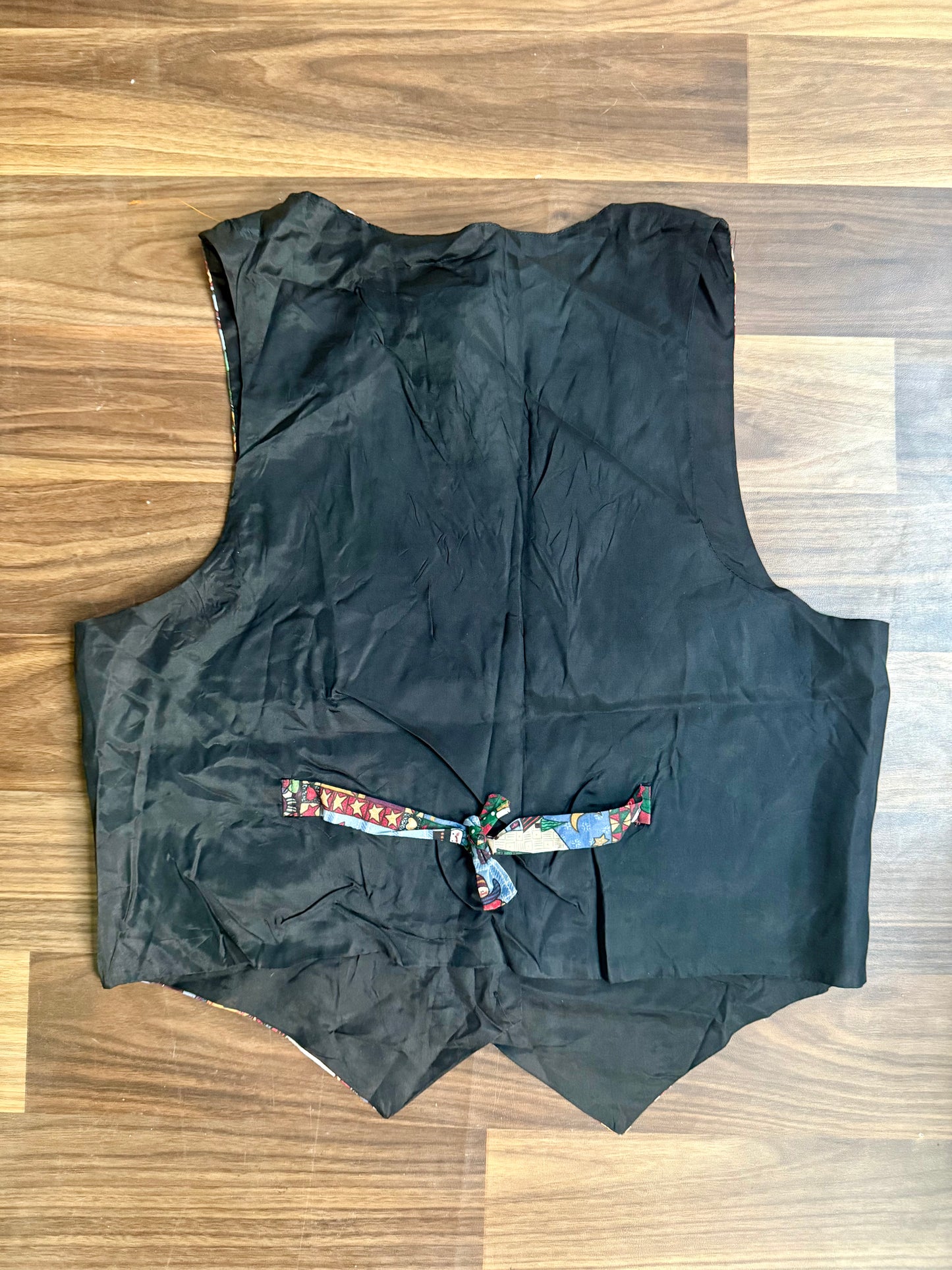 Christmas Print vest