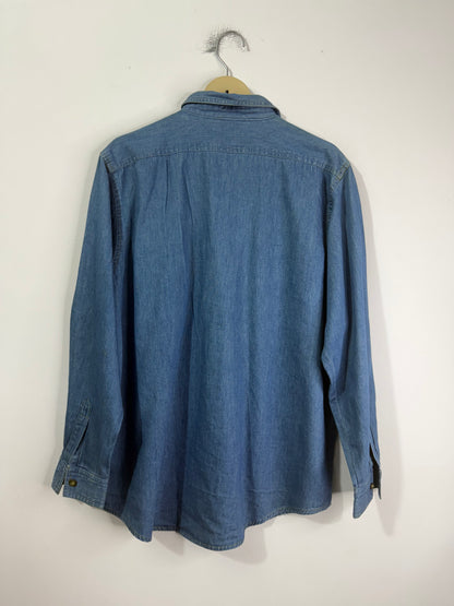Rafaella Embroidered Denim Shirt