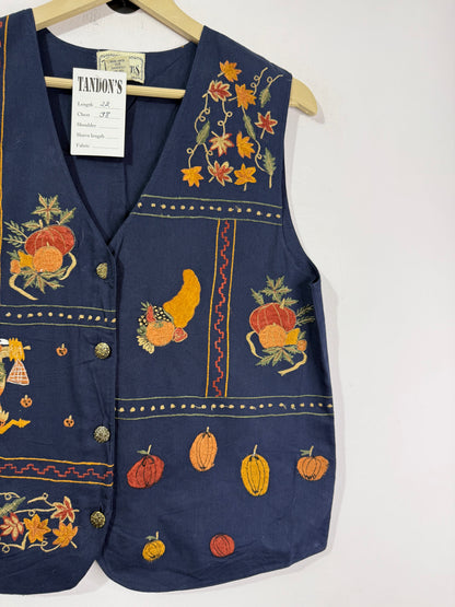 Embroidered Vest