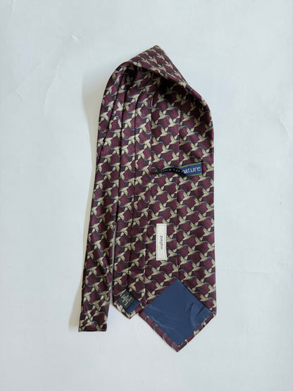 Vintage silk tie