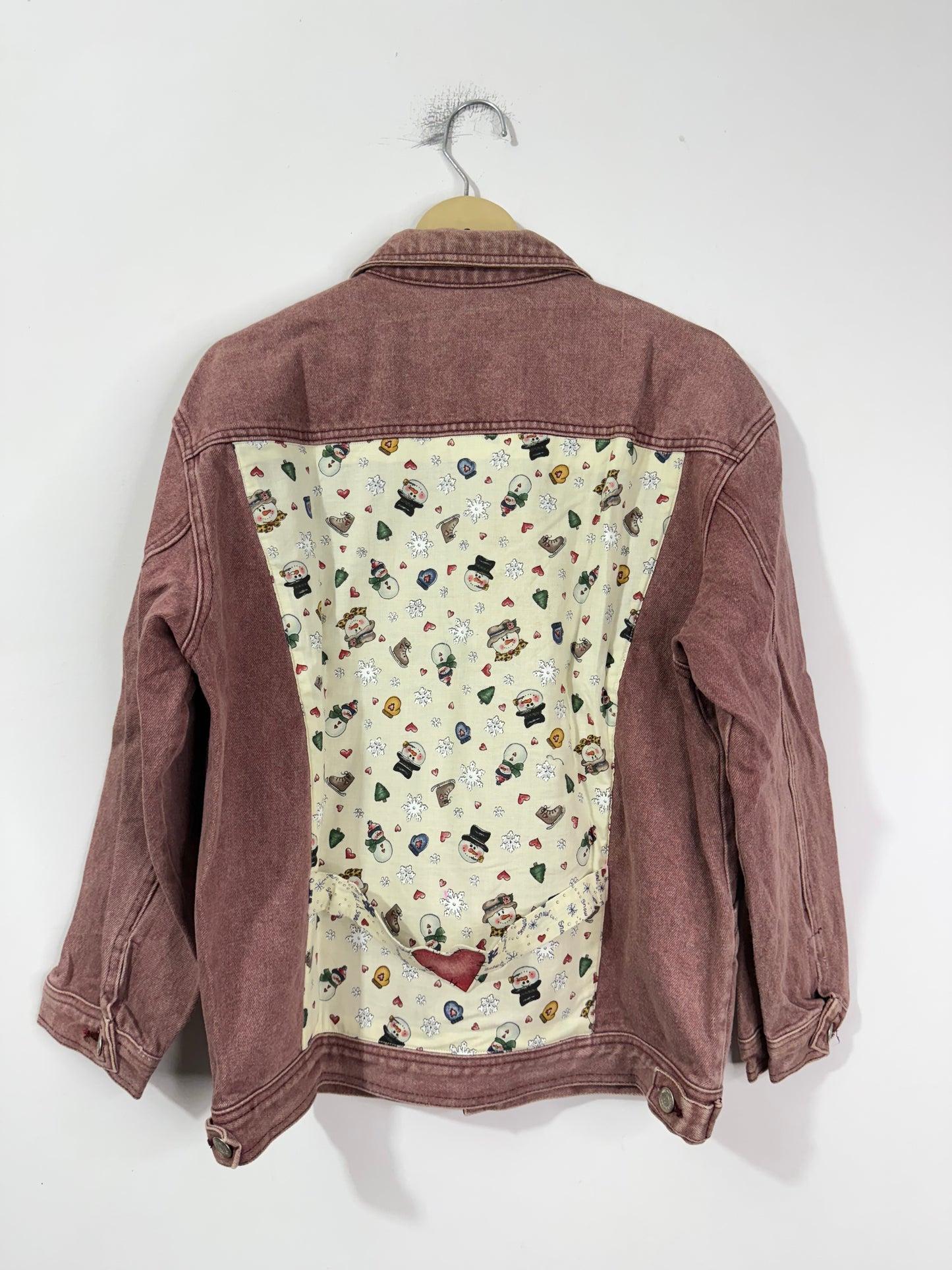 Customised  patch Denim Jacket