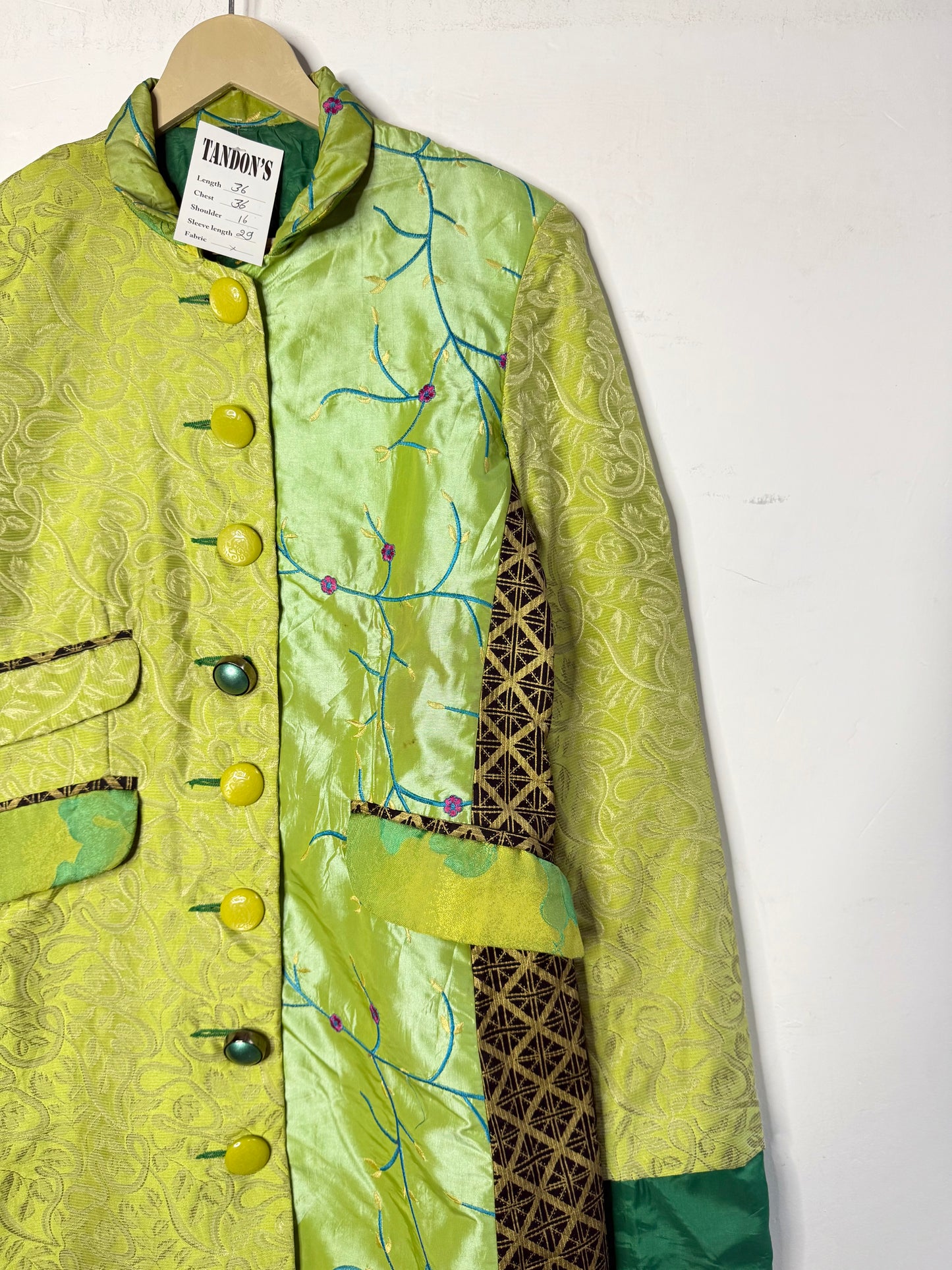 Patch Embroidered Jacket