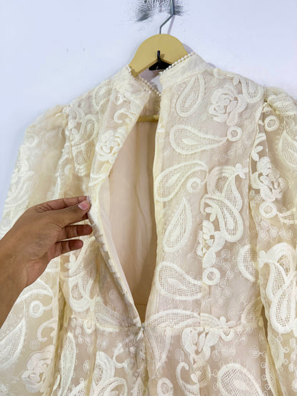 Embroidered net Vintage Jacket