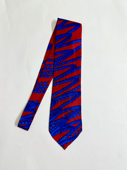 After Dark Vintage Silk Tie