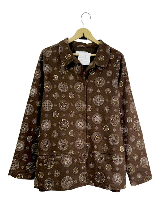 Embroidered Cotton Vintage Jacket