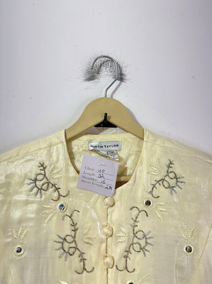 Justin Taylor Silk Vintage Jacket