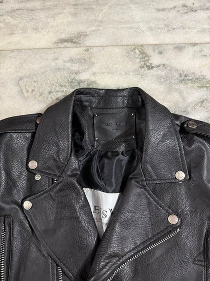 Dress Volume Leather Jacket