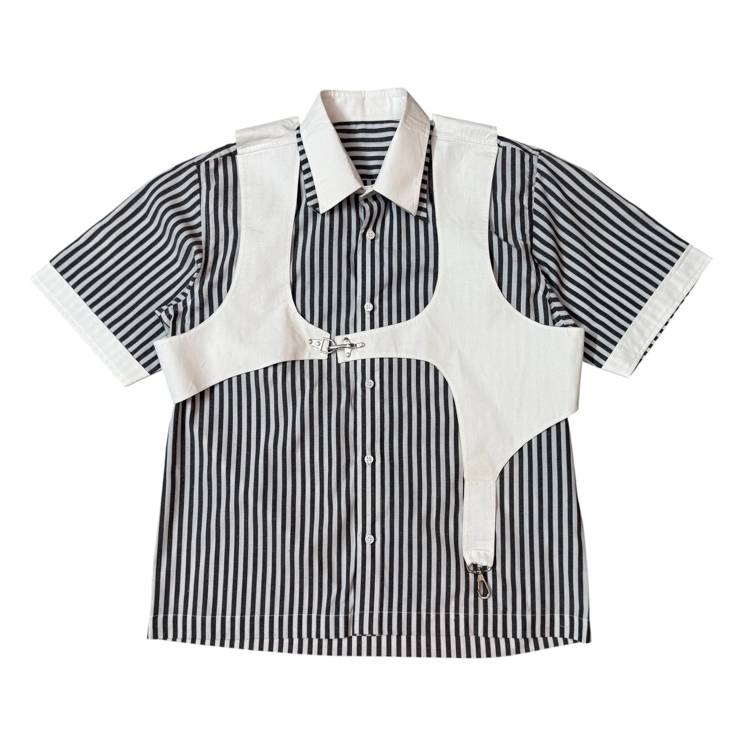 Black Cotton vest 100% Cotton Shirt