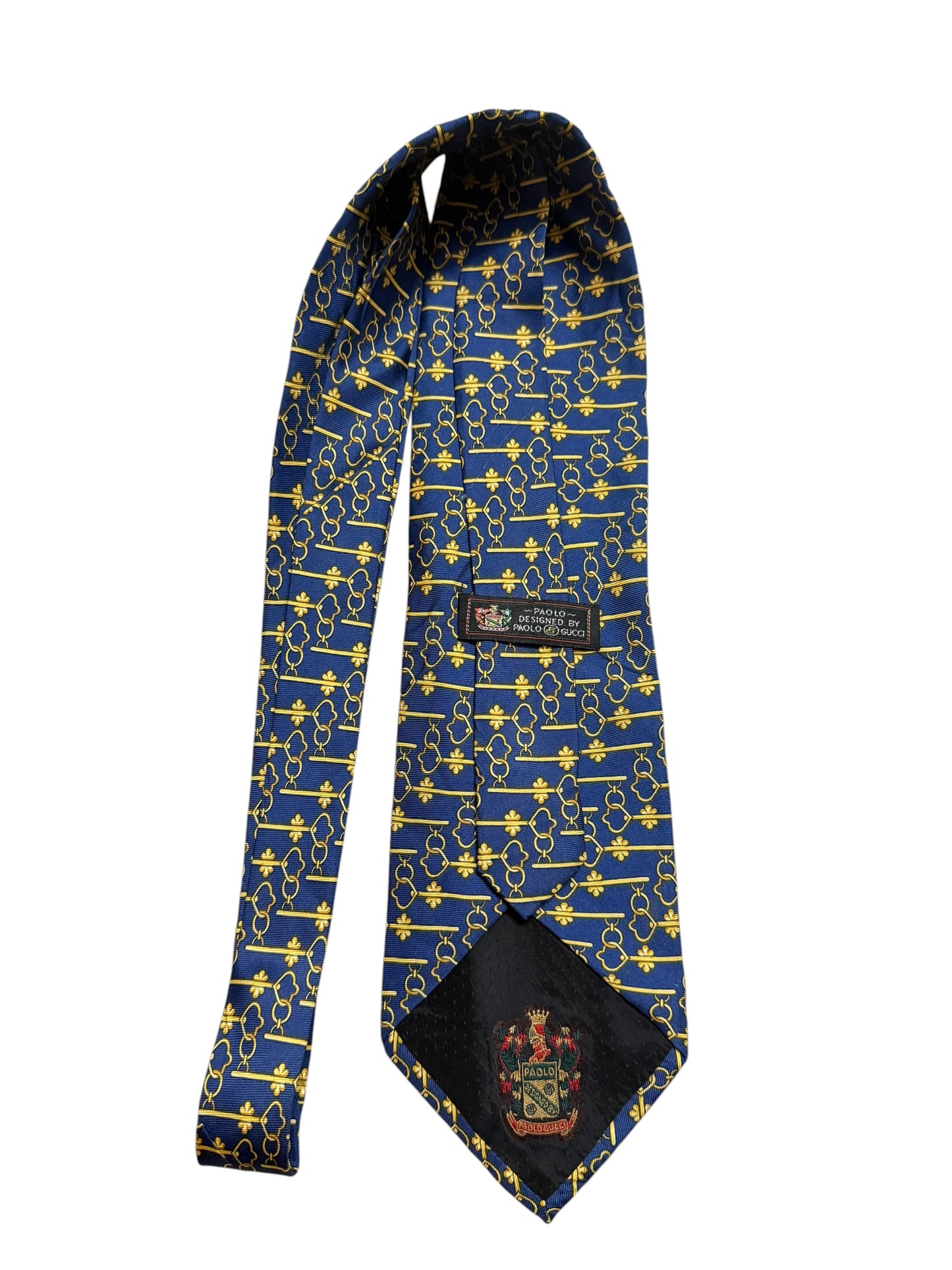Paolo Designed by Paolo Gucci  Vintage Silk Tie