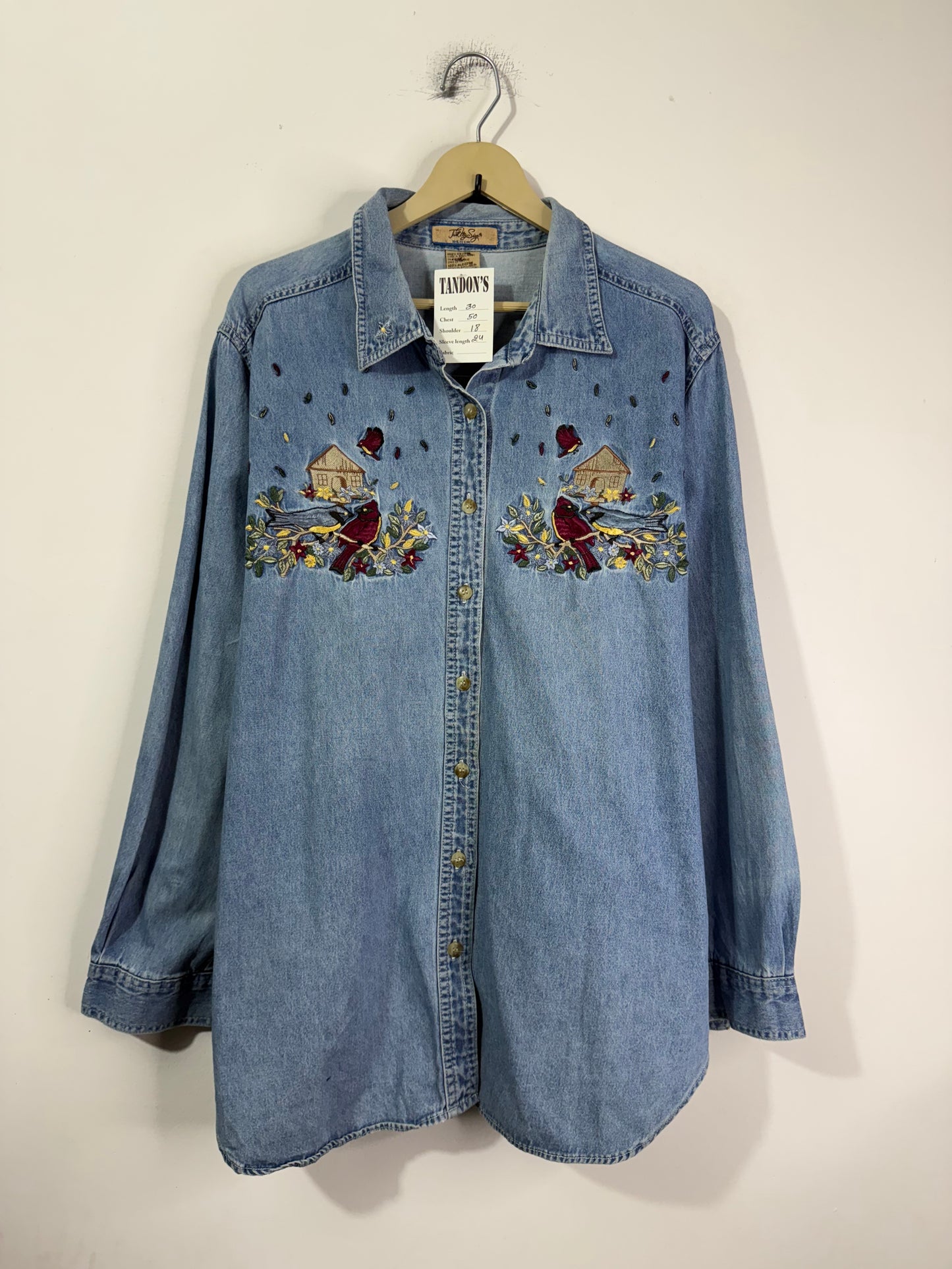 Just the Size Denim Shirt