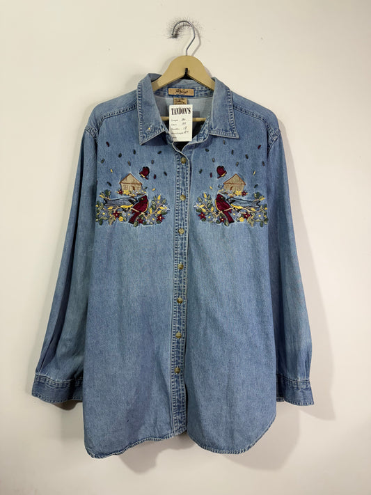 Just the Size Denim Shirt