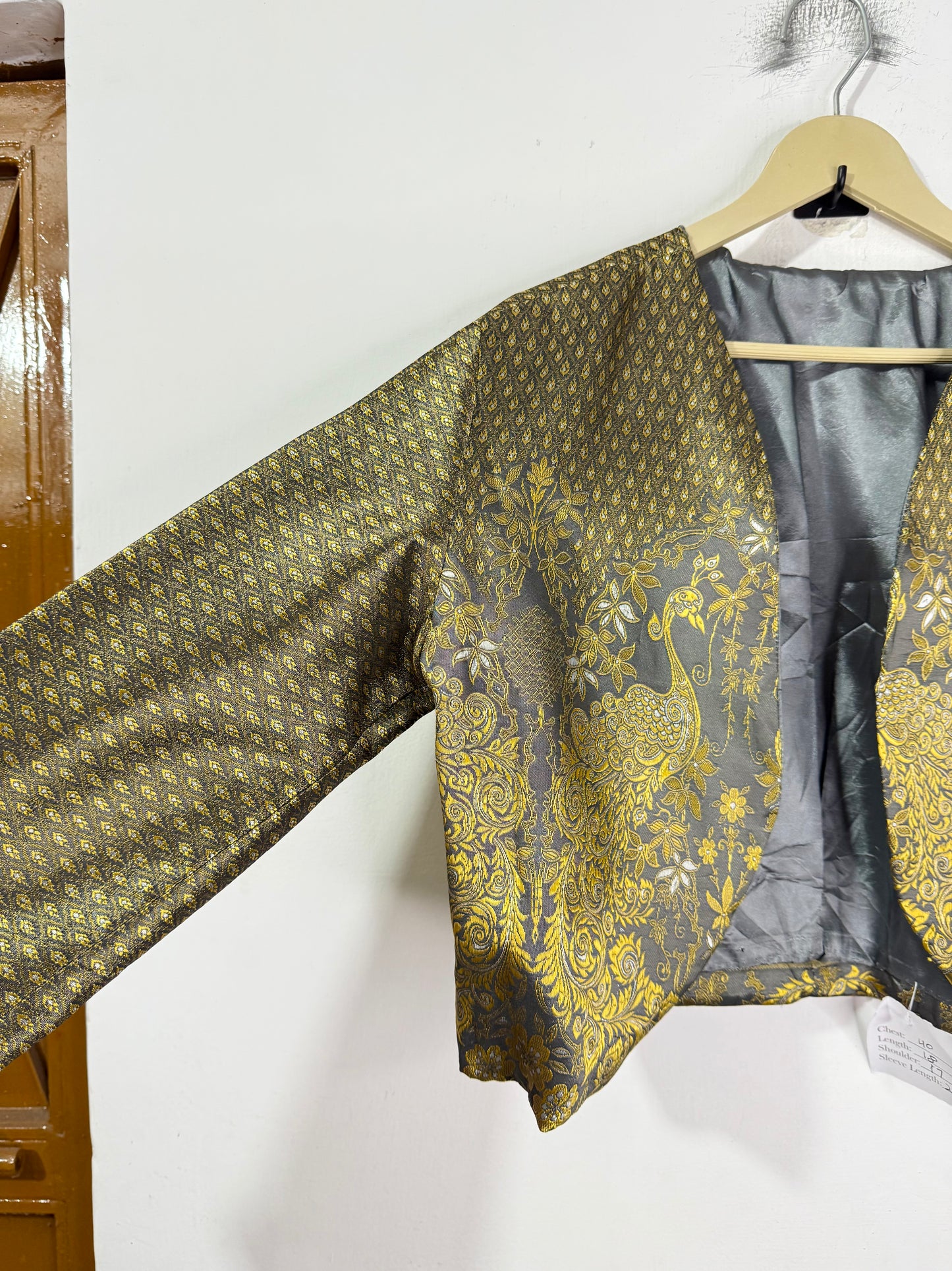 2D Printed Vintage Jacket