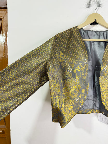 2D Printed Vintage Jacket