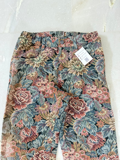 Handmade pants from vintage Italian curtain