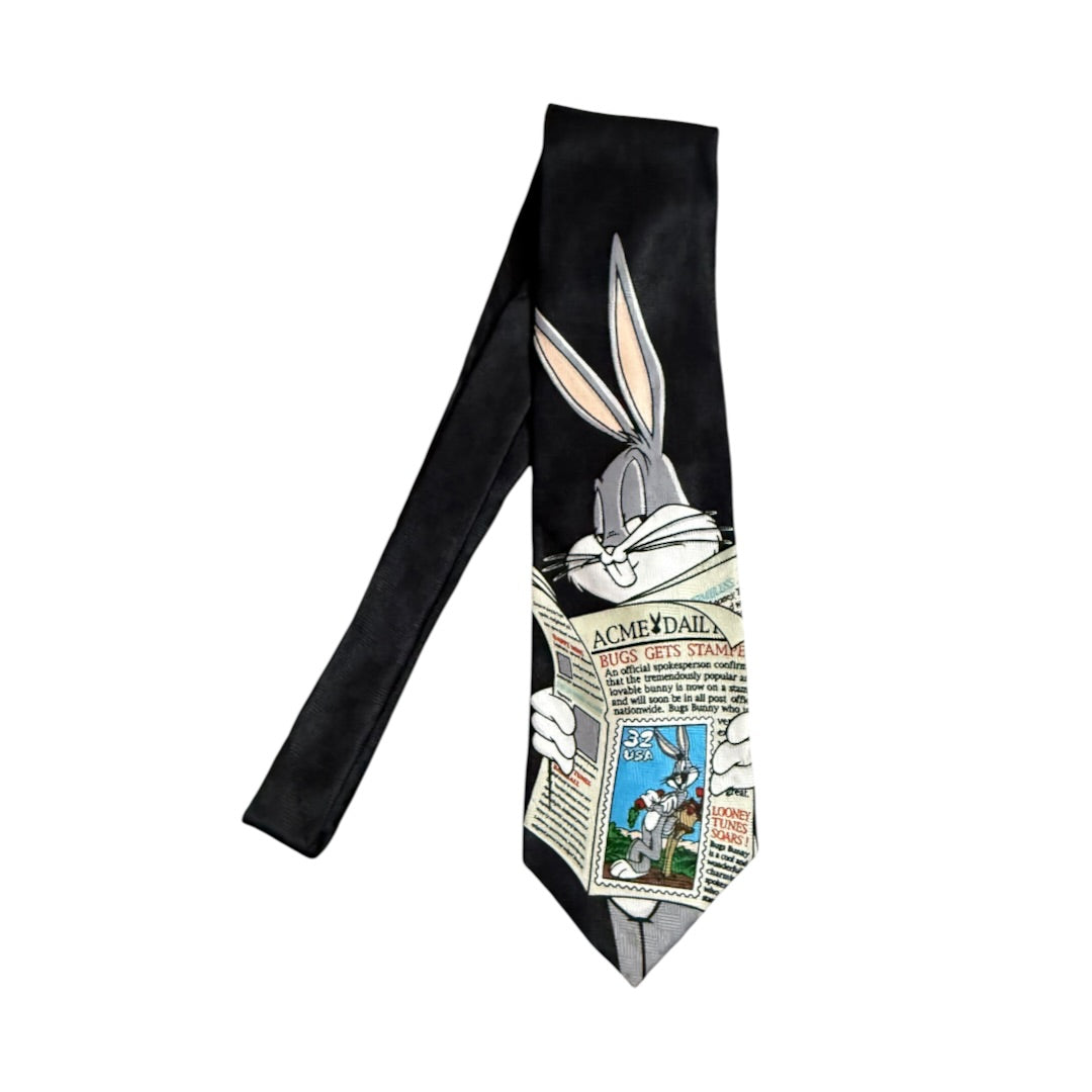 Looney Tunes Mania Vintage Silk Tie
