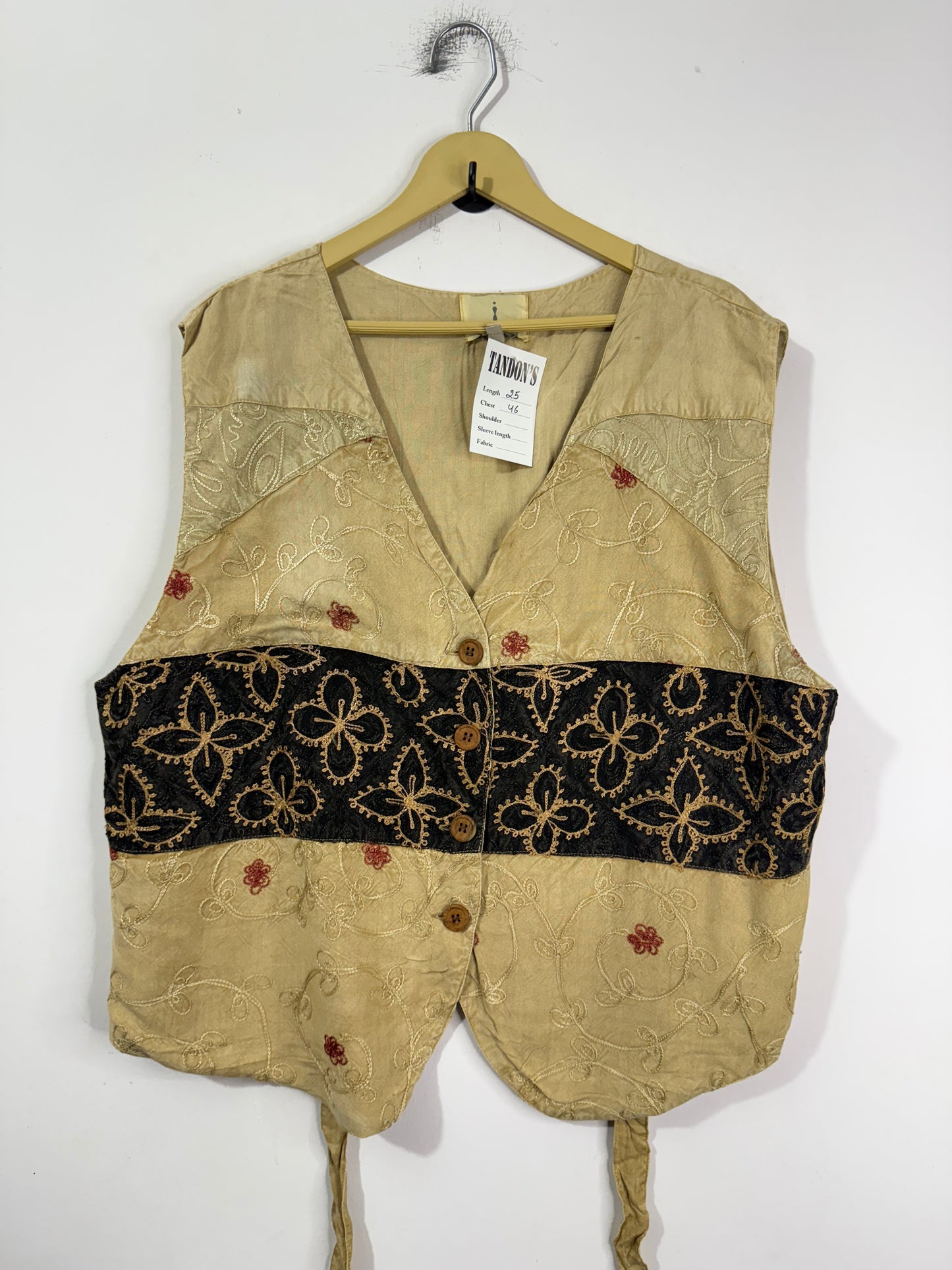 Embroidered Vest