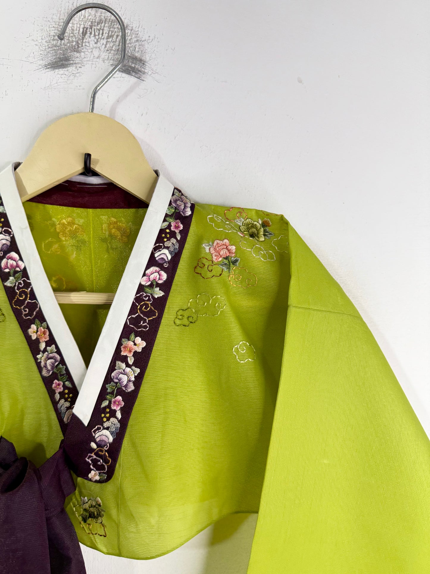 Hanbok Silk Vintage Jacket